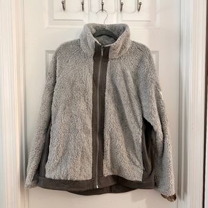 The North Face Fleece Jacket. Gray XL
